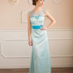 Very elegant ceremony dress perfect for wedding guests and bridesmaids for sale online Italian tailor
