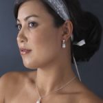 Headband Cheap wedding bands online in tulle with sparkles