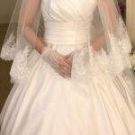 Cinturón en satén para vestido de novia perfecto para enriquecer un sencillo vestido de novia
