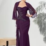 Vestido elegante para la madre de la novia o para los invitados a la boda a un precio económico online