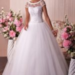Perugia Wedding Dresses, Princess wedding dress for church wedding at an affordable price made of satin and tulle with sweetheart neckline