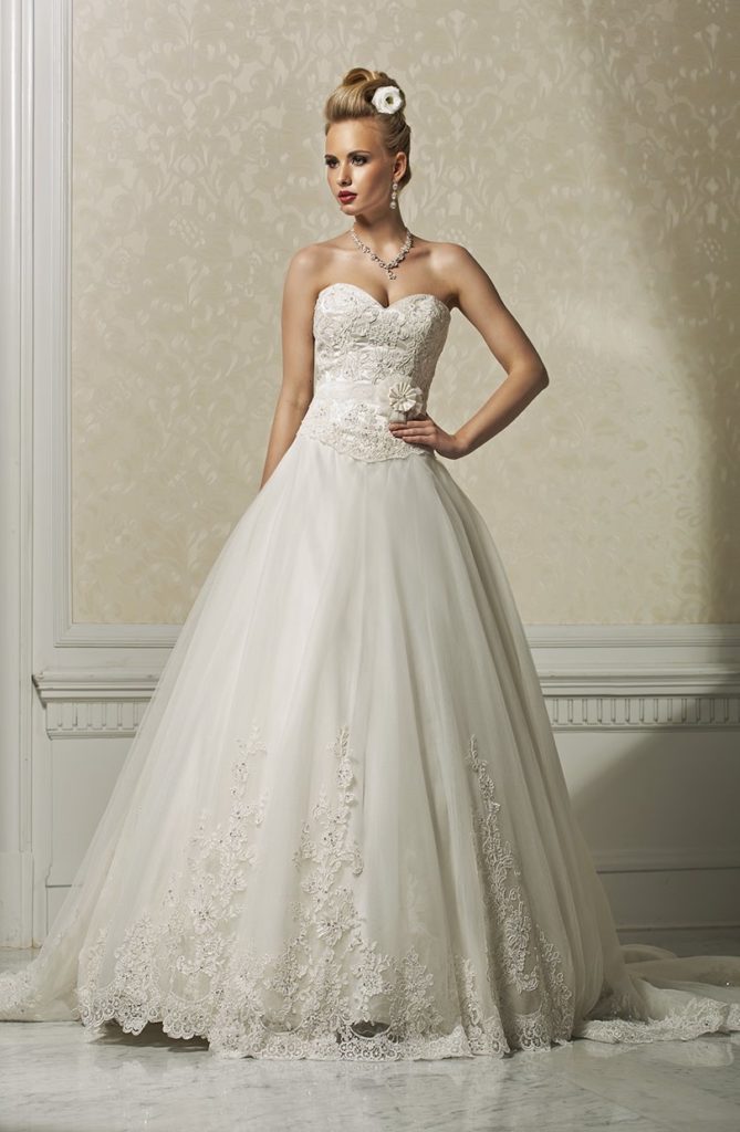 Abito Sposa Pizzo Donna 2024 Abito Da Sposa In Pizzo In Tulle A