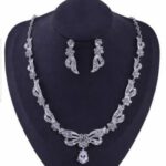 Gioielli da sposa eleganti colore argento di tendenza prezzo economico vendita online