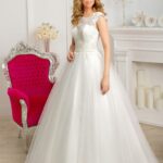 Mallorca - Vestito da sposa classico per matrimonio in chiesa alla vendita online della collezione sposa 2021