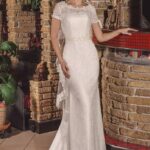 Vestido de novia para mujeres maduras perfecto para bodas en iglesia o ceremonia civil colecciòn 2021