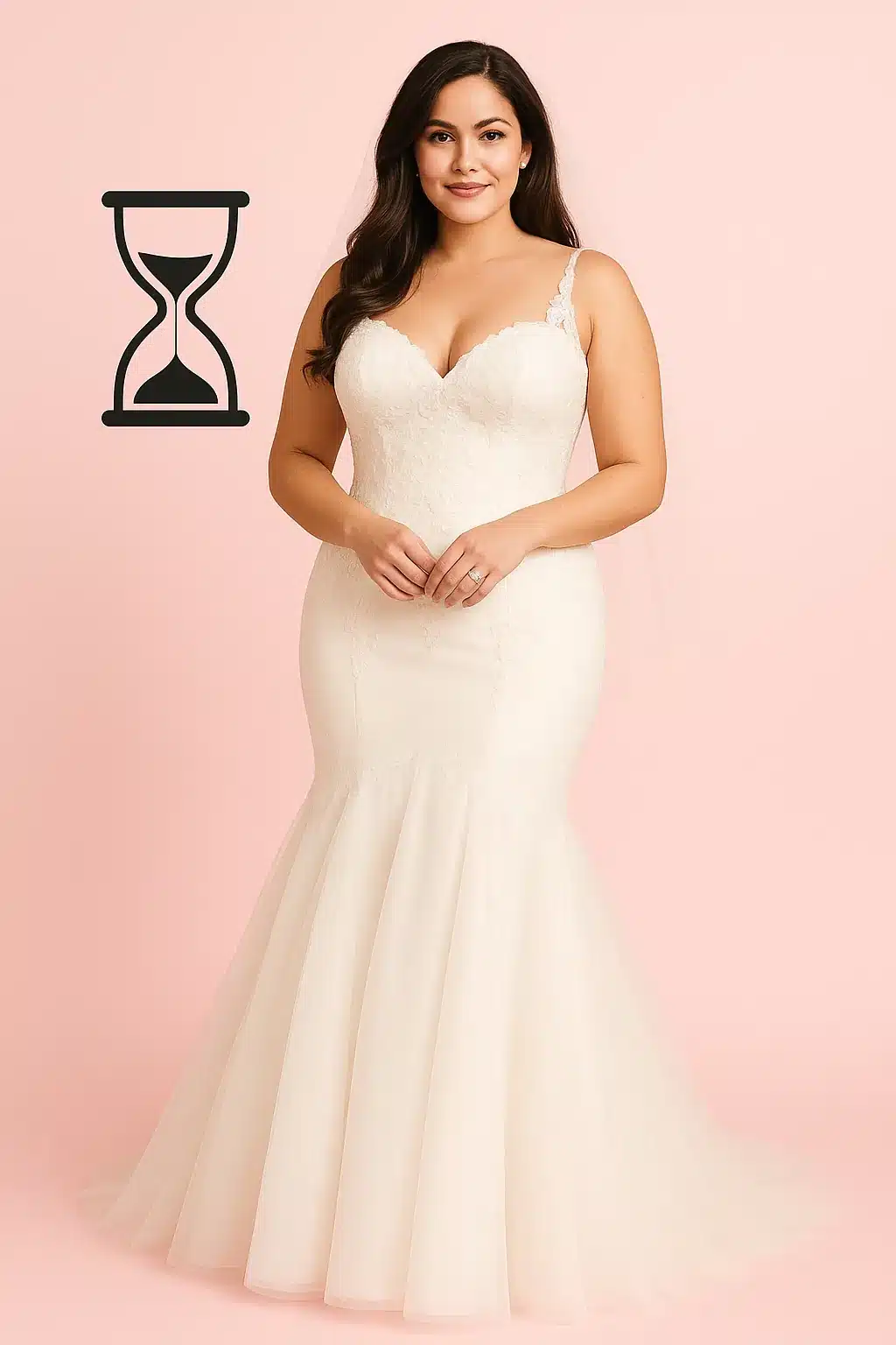 Abito da sposa per corpo a clessidra: come scegliere l’abito da sposa che segue le tue curve! ⏳