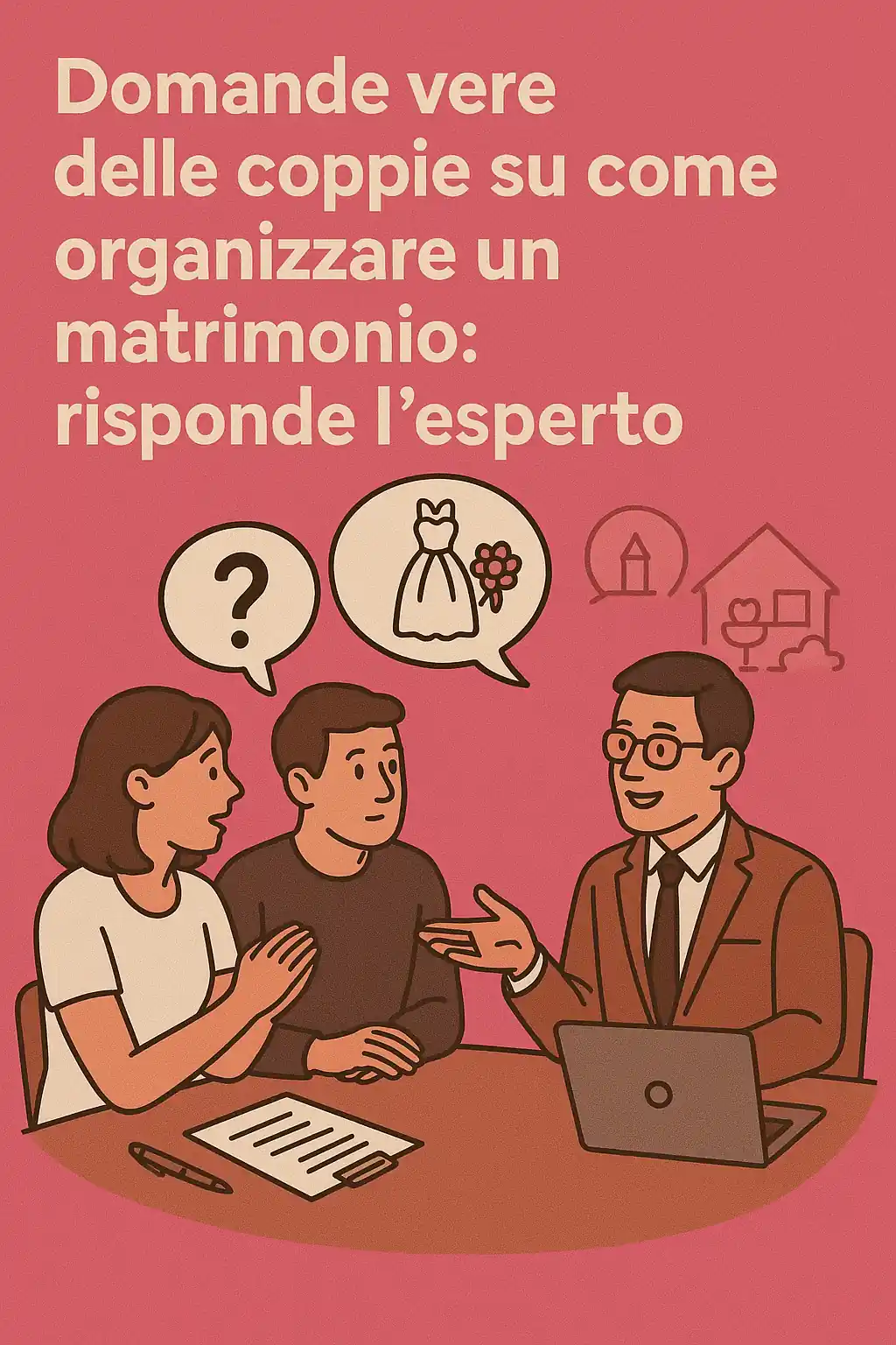 Domande vere delle coppie su come organizzare un matrimonio: risponde l’esperto