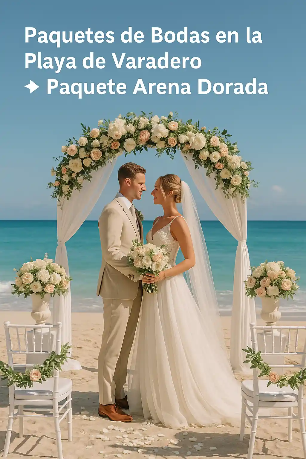 Wedding Packages in Varadero Beach ➤ Golden Sand Package – Wedding Planner in Cuba