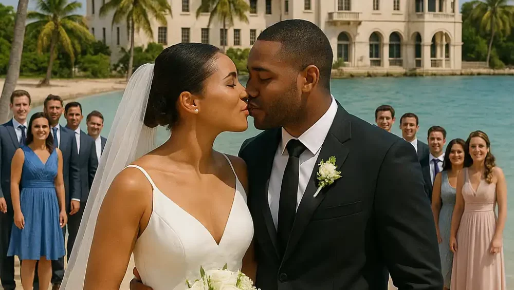 sposi alla spiaggia del club habana cuba