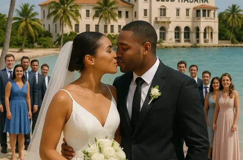 sposi alla spiaggia del club habana cuba