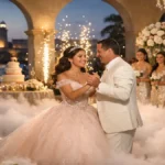 Fiesta de 15 años en La Habana con quinceañera celebrando junto a su familia en un evento elegante y realista en Cuba, organizado de forma profesional.